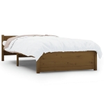 Giroletto senza Materasso Ambra Legno Massello Pino 90x200 cm
