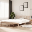 Giroletto senza Materasso Ambrato in Legno Massello 140x200 cm