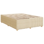 Giroletto senza Materasso Crema 160x200 cm in Tessuto