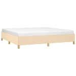 Giroletto senza Materasso Crema 200x200 cm in Tessuto