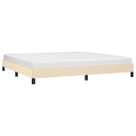 Giroletto senza Materasso Crema 200x200 cm in Tessuto