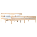 Giroletto senza Materasso in Legno Massello 200x200 cm