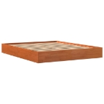 Giroletto senza Materasso Marrone Cera 160x200 cm Legno di Pino