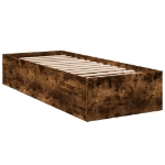 Giroletto senza Materasso Rovere Fumo 75x190 cm in Truciolato