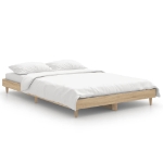 Giroletto senza Materasso Rovere Sonoma 120x190cm in Truciolato