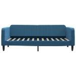 Letto da Giorno Blu 90x200 cm in Velluto