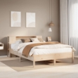 Letto Libreria senza Materasso 120x190 cm in Legno di Pino