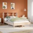 Letto Libreria senza Materasso 150x200 cm in Legno di Pino