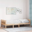 Letto per Bambini senza Materasso 90x200 cm Legno Massello Pino