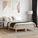 Letto senza Materasso 120x190 cm in Legno Massello di Pino