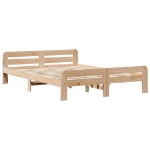 Letto senza Materasso 140x200 cm in Legno Massello di Pino
