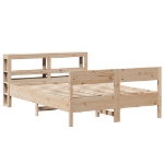 Letto senza Materasso 150x200 cm in Legno Massello di Pino