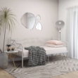 Telaio Divano Letto Bianco in Metallo 90x200 cm