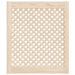 Ante con Design a Reticolo 2 pz 59,5x69 cm in Legno di Pino