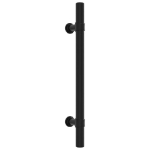 Maniglie per Mobili 20 pz Nere 128 mm in Acciaio Inox