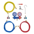 Set Manometro a 2 Vie con Custodia