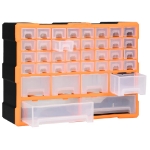 Mobile Contenitore con 38 Cassetti 52x16x37,5 cm