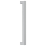 Maniglie per Mobili 5pz Argento 192mm in Acciaio Inox