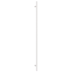 Maniglie per Mobili 10 pz Argento 480 mm in Acciaio Inox