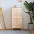 Anta con Design a Lamelle 99,3x49,4 cm in Legno di Pino