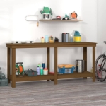 Banco da Lavoro Ambra 180x50x80 cm in Legno Massello di Pino