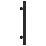 Maniglie per Mobili 10pz Nere 128mm in Acciaio Inox