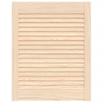 Anta con Design a Lamelle 61,5x49,4 cm in Legno di Pino