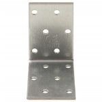 Staffe Angolari 40 pz 2 mm 60x40x60 mm Acciaio Zincato