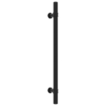 Maniglie per Mobili 5pz Nere 192mm in Acciaio Inox