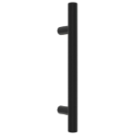 Maniglie per Mobili 20 pz Nere 96 mm in Acciaio Inox