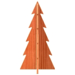 Albero di Natale Decorativo Cera 59,5 cm Legno Massello di Pino