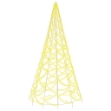 Albero di Natale Pennone Bianco Caldo 500 LED 300 cm