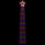 Illuminazione per Albero di Natale 320 LED Colorato 375 cm