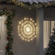 Illuminazioni di Natale Galassia 140 LED 2pz Bianco Caldo 17 cm