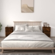 Comodini 2pz Rovere Fumo 40x35x70 cm