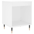 Comodino Bianco 40x35x50 cm in Legno Multistrato