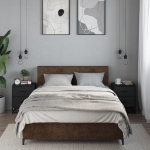 Comodini 2 pz Neri 40x31x50 in Truciolato