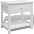 Comodino in Legno Bianco