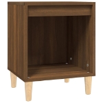 Comodino Rovere Marrone 40x35x50 cm
