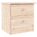 Comodino ALTA 41x35x41 cm in Legno Massello di Pino