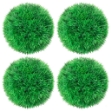 Sfere di Bosso Artificiale 4 pz 12 cm