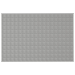 Coperta Ponderata Grigia 122x183 cm 5 kg in Tessuto