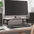 Supporto per Monitor Grigio Sonoma 55x23x14cm Legno Multistrato