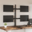 Supporto per Monitor in Acciaio Nero VESA 75/100 mm