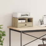 Supporto Stampante Rovere Sonoma 40x32x22,5cm Legno Multistrato