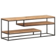Mobile Porta TV 130x30x45 cm in Legno Massello di Acacia