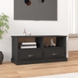 Mobile Porta TV Nero 93x35,5x45 cm in Legno Multistrato