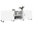 Mobile Porta TV Bianco 150x30x50 cm in Legno Multistrato