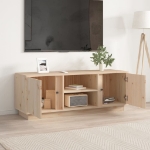 Mobile Porta TV 110x35x40,5 cm in Legno Massello di Pino