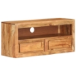 Mobile Porta TV 88x30x40 cm in Legno Massello di Acacia